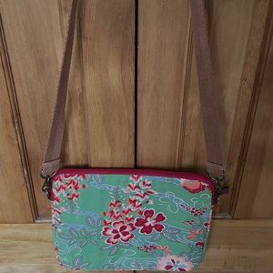 Lucky Brand Floral Fabric Padded Notebook Bag